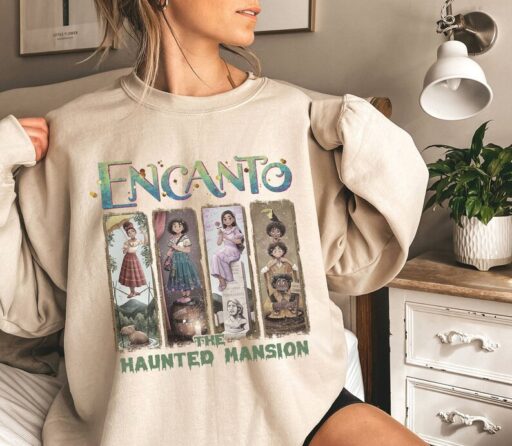 Retro Enchanto The Haunted Mansion Shirt | Enchanto Halloween Shirt | Haunted Mansion Tee | Magic Kingdom Enchanto Halloween | Family Trip