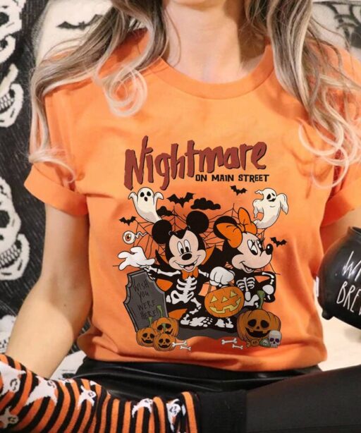 Vintage Mickey Halloween Shirt | Mickey Minnie Spooky Season Shirt | Boo To You Halloween Party Shirt | Trick Or Treat