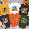 Mickey Minnie Checkered Halloween Shirt | Family Halloween 2023 Trip Shirt | Disneyland Shirt | Mickey and Friends Halloween Shirt