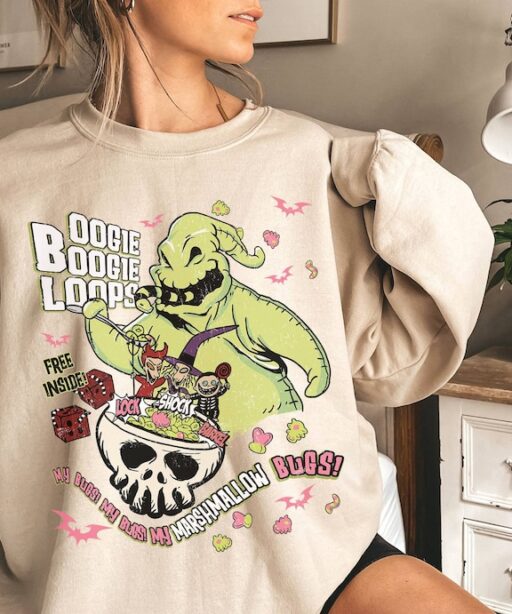 Oogie Boogie Loops Shirt | Nightmare Before Christmas Shirt | Trick or Treat Shirt | Oogie Boogie Shirt | Halloween Party Shirt