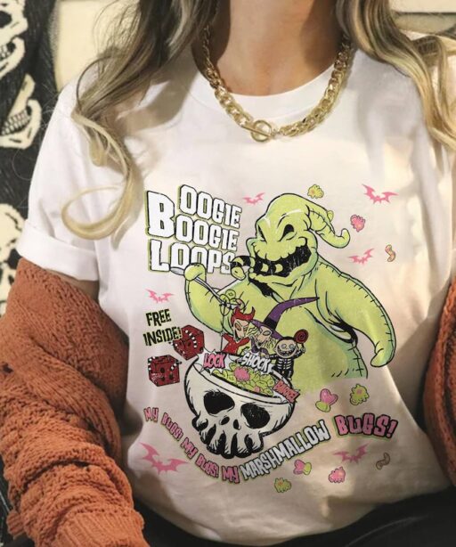 Oogie Boogie Loops Shirt | Nightmare Before Christmas Shirt | Trick or Treat Shirt | Oogie Boogie Shirt | Halloween Party Shirt
