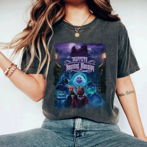 Muppet Haunted Mansion Shirt | Muppet Halloween Shirt | Hitchhiking Ghosts Haunted Mansion Shirt | Trick Or Treat Shirt