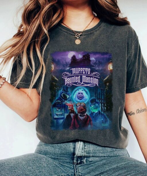 Muppet Haunted Mansion Shirt | Muppet Halloween Shirt | Hitchhiking Ghosts Haunted Mansion Shirt | Trick Or Treat Shirt