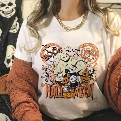 Custom Family Oogie Boogie Bash Shirt | Oogie Boogie Halloween Family 2023 Shirt | Mickey Halloween Shirt | The Nightmare Before Christmas