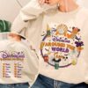 Mickey And Friends Drinking Shirt Mickey Minnie Halloween Shirt Drinking Around the World | Food and Wine Halloween, Vintage Halloween Shirt