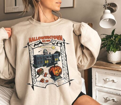 Vintage Halloweentown 1998 Sweatshirt | Halloweentown University Sweater| Pumpkin Fall Sweatshirt Halloweentown Shirt | Halloween Shirt