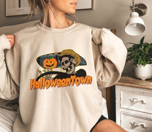 Vintage Halloweentown 1998 Sweatshirt | Halloweentown University Sweater| Pumpkin Fall Sweatshirt Halloweentown Shirt | Halloween Shirt