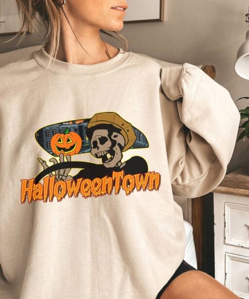 Vintage Halloweentown 1998 Sweatshirt | Halloweentown University Sweater| Pumpkin Fall Sweatshirt Halloweentown Shirt | Halloween Shirt