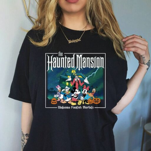 Vintage The Haunted Mansion Shirt | WDW Disneyland The Haunted Mansion Shirt | Haunted Mansion | Disneyland 2023 Foolish Mortals Shirt