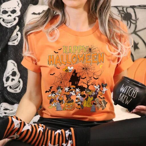 Mickey Mouse Halloween 2023 Shirt | Happy Halloween Shirt | Mickey and Friends Halloween | Disneyland Family Trip Shirt | Halloween Party