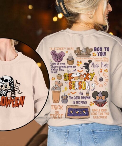 Disneyland Halloween Shirt | Halloween Party Tee | Trick Or Treat Disneyworld Shirt | Mickey Not So Scary | Mickey Family Family Trip Shirt