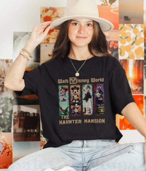 The Haunted Mansion Shirt | Retro Mickey And Friends Haunted Mansion Shirt | Mickey Halloween Shirt | Family Trip Shirt