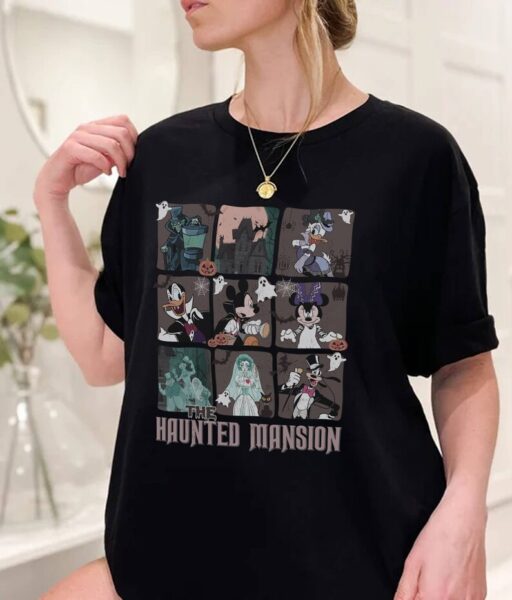 The Haunted Mansion Shirt | Mickey And Friends Shirt | Hitchhiking Ghosts Disneyland Trip 2023 Shirt | Family Trip