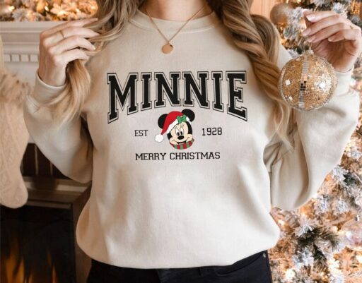 Mickey and Friends Character Christmas Shirt, Disney Family Christmas Sweatshirt, Disneyland Family Christmas Shirt, Disney Christmas Shirt