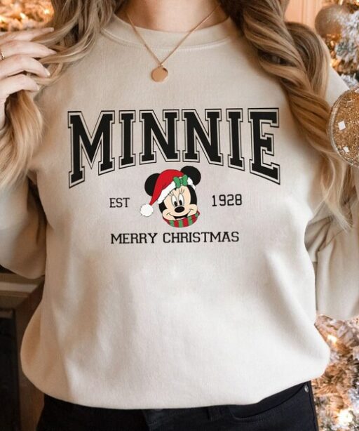 Mickey and Friends Character Christmas Shirt, Disney Family Christmas Sweatshirt, Disneyland Family Christmas Shirt, Disney Christmas Shirt