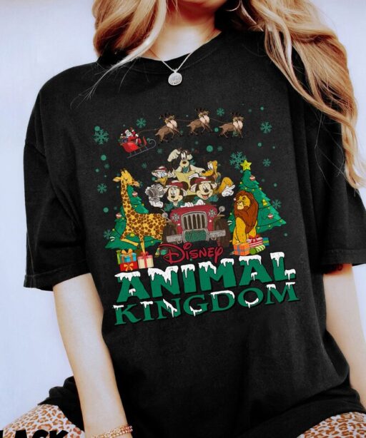 Disney Animal Kingdom Christmas Sweatshirt, Family Matching Christmas Shirt, Safari Mode Shirt, Lion King Christmas, Hakuna Matata Shirt