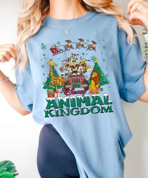 Disney Animal Kingdom Christmas Sweatshirt, Family Matching Christmas Shirt, Safari Mode Shirt, Lion King Christmas, Hakuna Matata Shirt