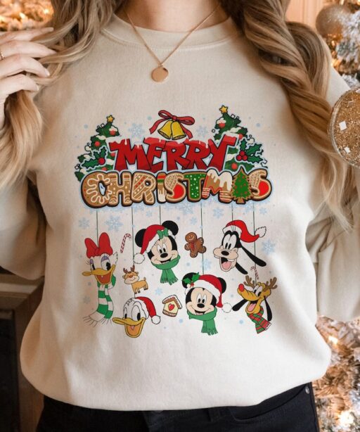 Mickey's Very Merry Christmas Party 2022 Sweatshirt, Disney Christmas Sweatshirt, Mickey Mouse Xmas Shirt, Mickey Friends Christmas Tee