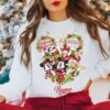 Personalized Mickey & Friends Globe Family Christmas Sweatshirt, Mickey's Very Merry Christmas Party 2023 Shirt,Disney World Christmas Shirt