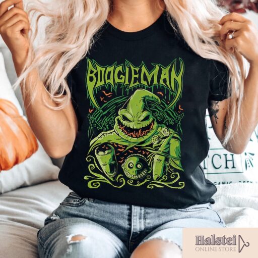 Comfort Color Retro Boogie Man Shirt, Halloween Boogie T-Shirt, Oogie Boogie 2023 Sweatshirt, Disney Halloween 2023 Shirt, Halloween Gift