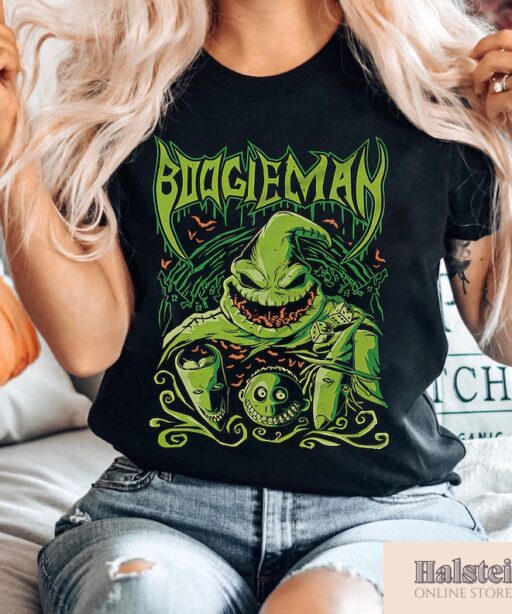 Comfort Color Retro Boogie Man Shirt, Halloween Boogie T-Shirt, Oogie Boogie 2023 Sweatshirt, Disney Halloween 2023 Shirt, Halloween Gift