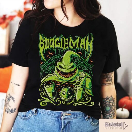 Comfort Color Retro Boogie Man Shirt, Halloween Boogie T-Shirt, Oogie Boogie 2023 Sweatshirt, Disney Halloween 2023 Shirt, Halloween Gift