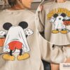 Mickey Ghost Halloween 2 Sides Shirt, Retro Mickey Spooky Season Shirt, Mickey's Not So Scary Halloween Shirt, Halloween Pumpkin Shirt