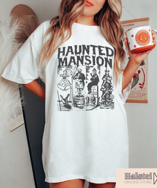 Retro Haunted Mansion Shirt, The Haunted Mansion Shirt, Retro Disney Halloween Shirt, Halloween Party, Halloween Gift