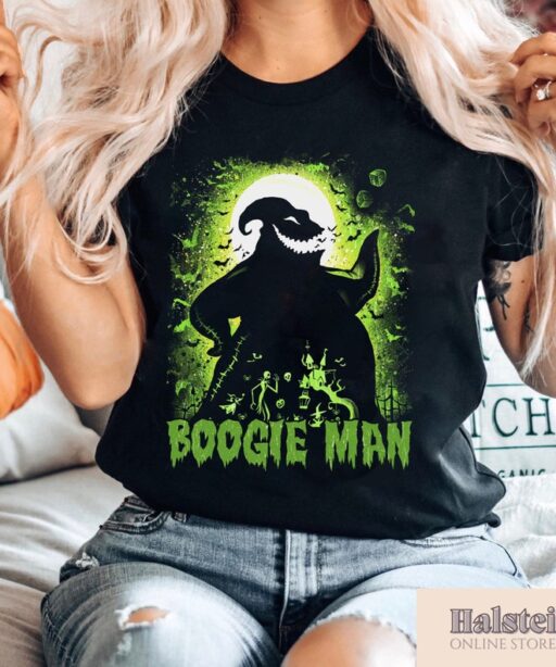 Comfort Colors Retro Boogie Man Shirt, Halloween Boogie T-Shirt, Oogie Boogie 2023 Sweatshirt, Disney Halloween 2023 Shirt, Halloween Gift