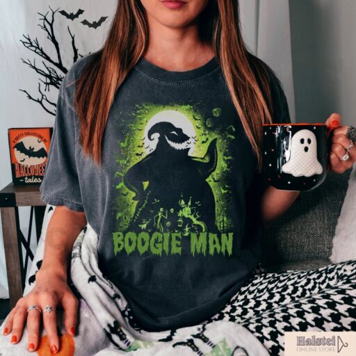 Comfort Colors Retro Boogie Man Shirt, Halloween Boogie T-Shirt, Oogie Boogie 2023 Sweatshirt, Disney Halloween 2023 Shirt, Halloween Gift