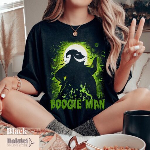 Comfort Colors Retro Boogie Man Shirt, Halloween Boogie T-Shirt, Oogie Boogie 2023 Sweatshirt, Disney Halloween 2023 Shirt, Halloween Gift