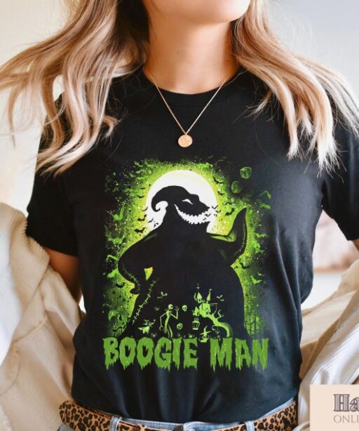 Comfort Colors Retro Boogie Man Shirt, Halloween Boogie T-Shirt, Oogie Boogie 2023 Sweatshirt, Disney Halloween 2023 Shirt, Halloween Gift