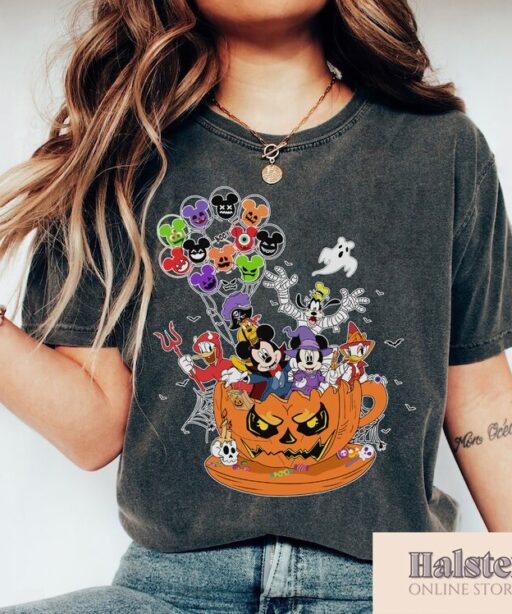 Disney Halloween Shirt, Disney Halloween Matching Shirt, Disney Family Shirt, Mickey Minnie and Friends Shirt, Disney Halloween Shirt