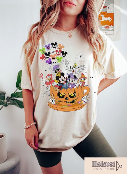 Disney Halloween Shirt, Disney Halloween Matching Shirt, Disney Family Shirt, Mickey Minnie and Friends Shirt, Disney Halloween Shirt
