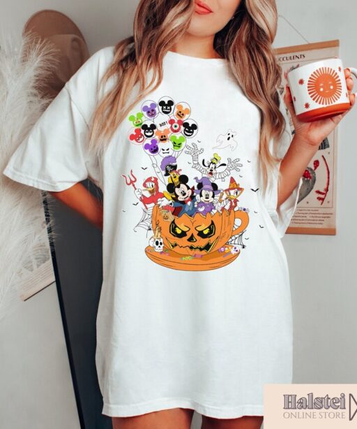 Disney Halloween Shirt, Disney Halloween Matching Shirt, Disney Family Shirt, Mickey Minnie and Friends Shirt, Disney Halloween Shirt