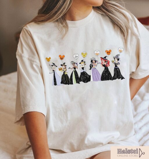 Disney Princess Halloween Shirts, Disneyland Princess Shirts, Disney Princess Shirt, Disney Halloween Balloon Shirts, Halloween Princess