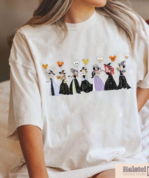 Disney Princess Halloween Shirts, Disneyland Princess Shirts, Disney Princess Shirt, Disney Halloween Balloon Shirts, Halloween Princess