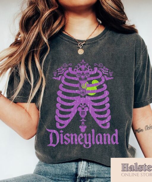 Vintage Mickey Skeleton Shirts, Vintage Disney Skeleton Shirt, Disney Spooky Shirt, Disney Pumpkin Halloween Shirt, Disney Halloween Shirt