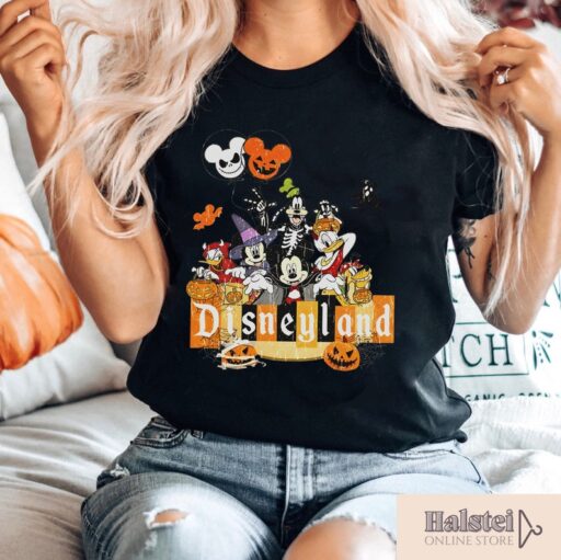 Mickey & Friends Halloween Shirt, Mickey skeleton mummy shirt, Disney world shirt, Disneyland Halloween shirt, Not so scary shirt