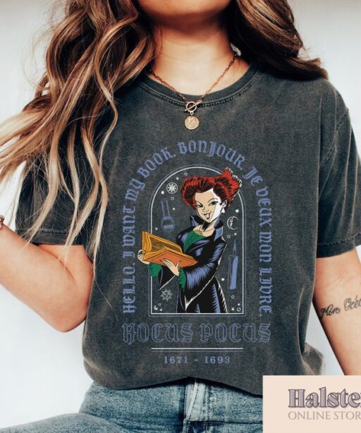 Vintage Disney Hocus Pocus Shirt, Halloween Hocus Pocus Shirt, Retro Disney Halloween Shirt, Halloween Shirt