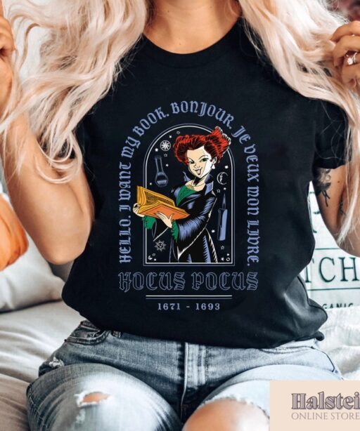 Vintage Disney Hocus Pocus Shirt, Halloween Hocus Pocus Shirt, Retro Disney Halloween Shirt, Halloween Shirt