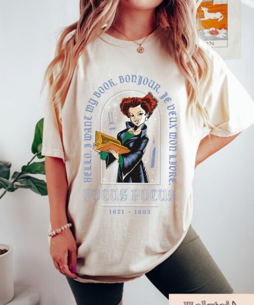 Vintage Disney Hocus Pocus Shirt, Halloween Hocus Pocus Shirt, Retro Disney Halloween Shirt, Halloween Shirt