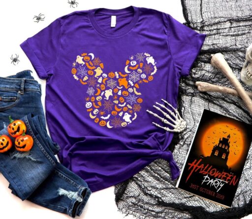 Mickey Halloween Shirt, Disney Halloween Shirt, Halloween Shirt, Disneyland Shirt, Mickey Halloween, Trick Or Treat Shirt, Trick Or Treat