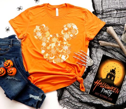 Mickey Halloween Shirt, Disney Halloween Shirt, Halloween Shirt, Disneyland Shirt, Mickey Halloween, Trick Or Treat Shirt, Trick Or Treat