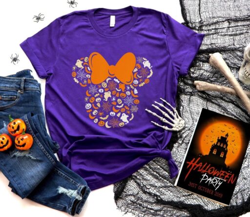 Minnie Halloween Shirt, Disney Halloween Shirt, Halloween Shirt, Disneyland Shirt, Mickey Halloween, Trick Or Treat Shirt, Trick Or Treat