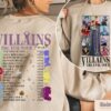 Comfort Color Disney Villains Evil Tour 2 Sides Shirt,Disney Villains Characters Concert Music Shirt,Disney Evil Friends 2023,HalloweenShirt