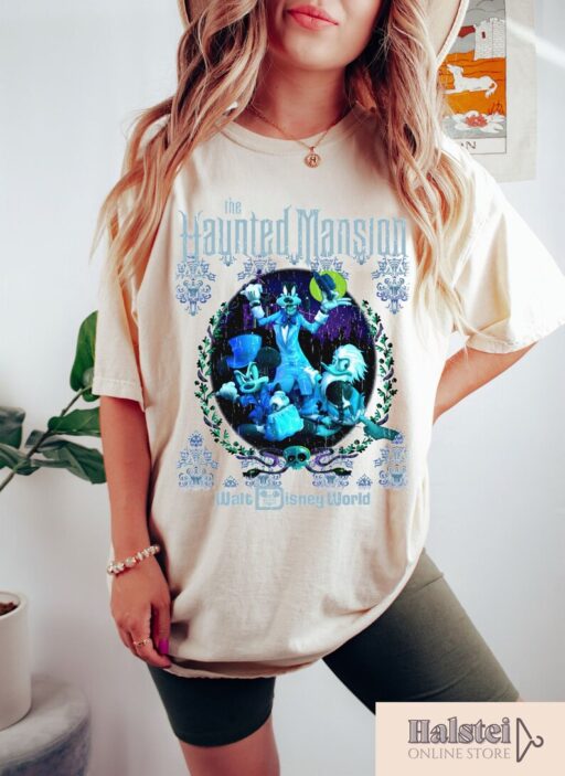 The Haunted Mansion Shirt, Mickey Halloween Party Shirt, Halloween Shirt, Haunted Mansion Shirt, Disney Halloween Shirt, Disney Shirt