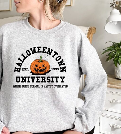 Halloweentown 1998 Sweatshirt,Pumpkin Halloween Sweatshirt,Halloweentown University Sweatshirt,Spooky Season,Halloween Shirt,Halloween Gift