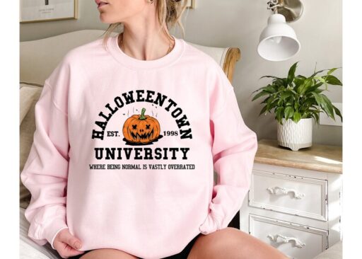 Halloweentown 1998 Sweatshirt,Pumpkin Halloween Sweatshirt,Halloweentown University Sweatshirt,Spooky Season,Halloween Shirt,Halloween Gift