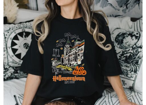 Comfort Colors Halloweentown 1998 Shirt,Pumpkin Halloween Shirt,Halloweentown Shirt,Spooky Season Shirt,Halloween Gift,Halloween Sweatshirt